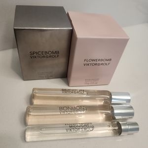 Victor and Rolf perfume and candles bundle
